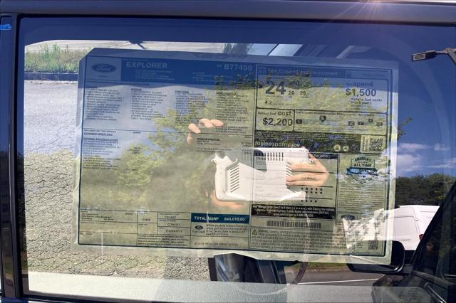 new 2025 Ford Explorer car, priced at $42,462