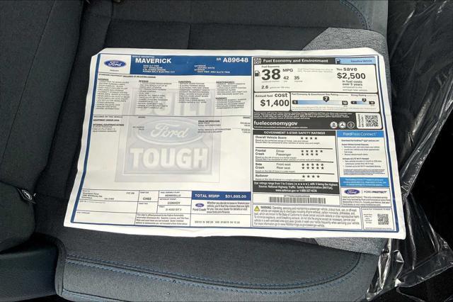 new 2025 Ford Maverick car, priced at $30,384
