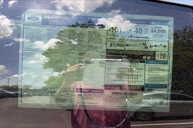 new 2025 Ford Escape PHEV car, priced at $39,890