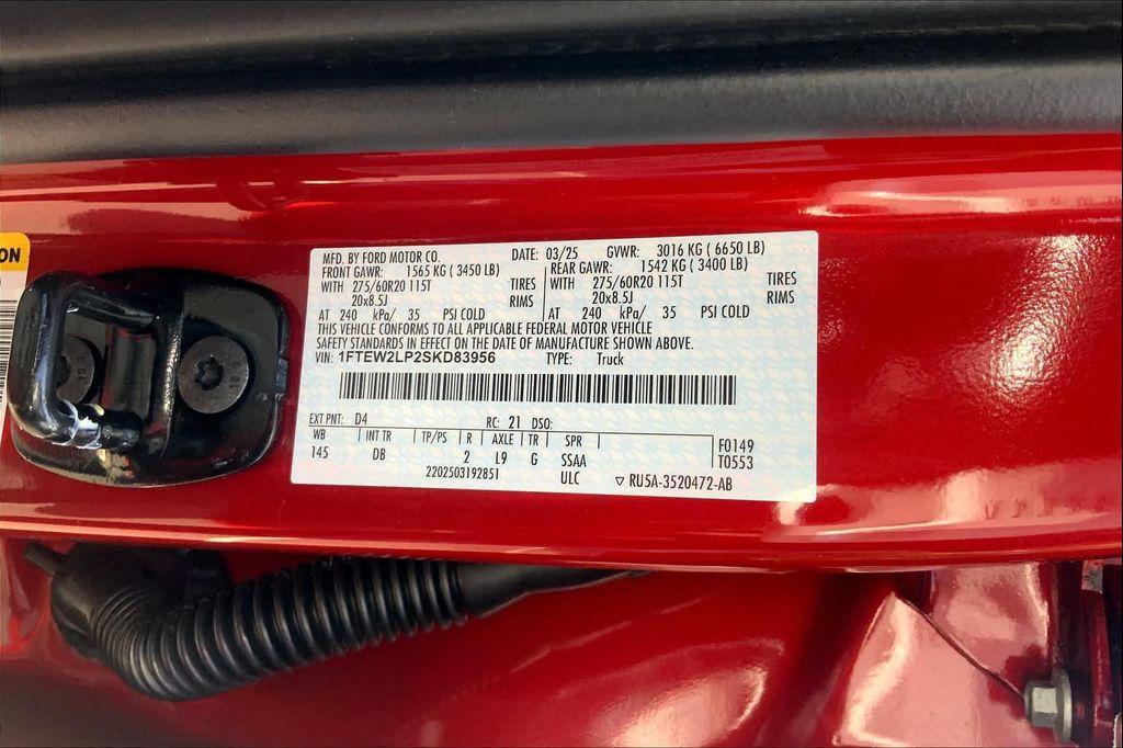 new 2025 Ford F-150 car, priced at $54,310