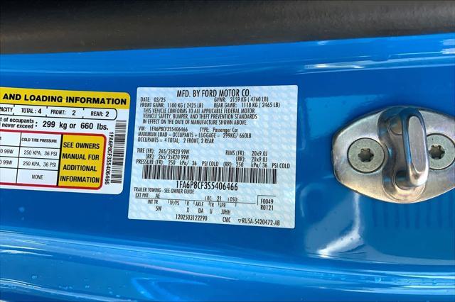 new 2025 Ford Mustang car, priced at $57,041