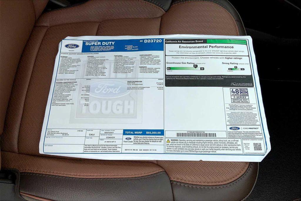 new 2025 Ford F-250 car, priced at $88,350