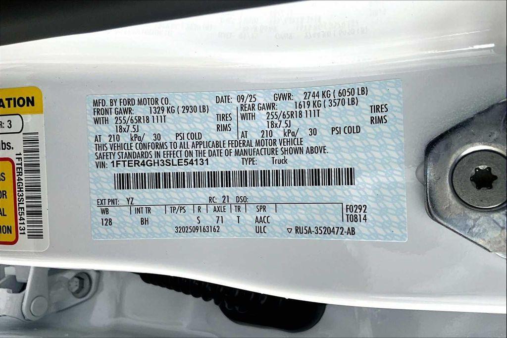 new 2025 Ford Ranger car, priced at $35,915