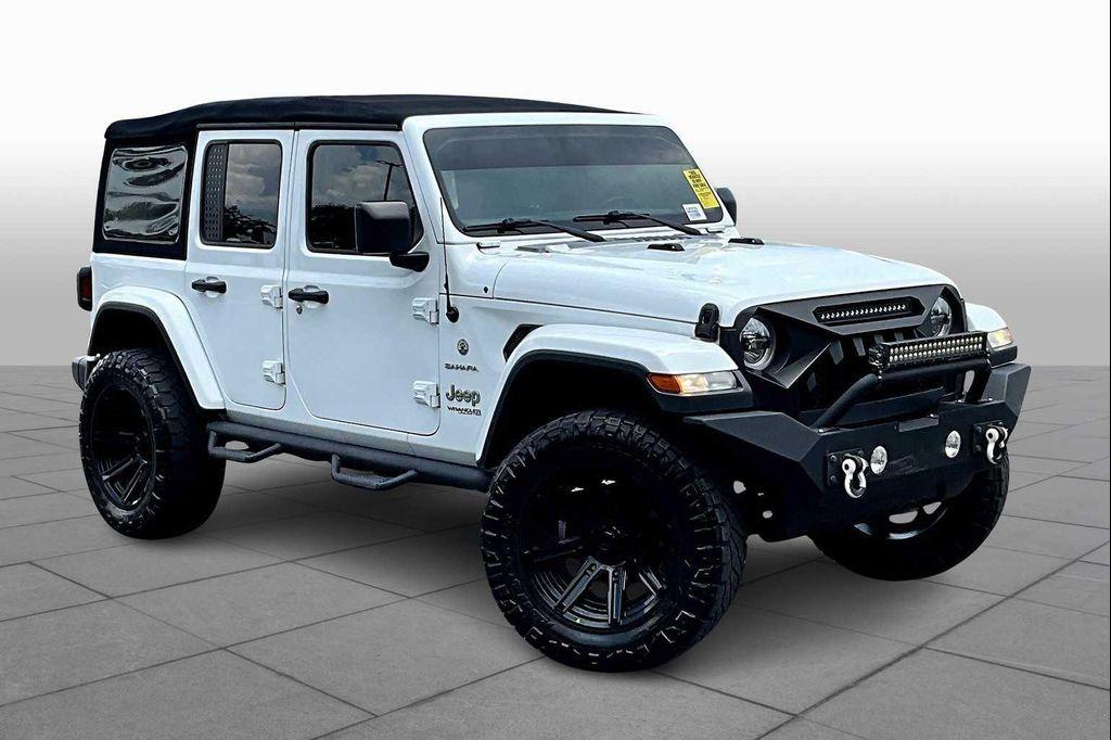 used 2018 Jeep Wrangler Unlimited car, priced at $24,400