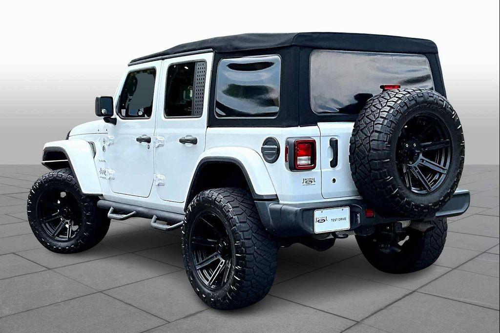 used 2018 Jeep Wrangler Unlimited car, priced at $24,400