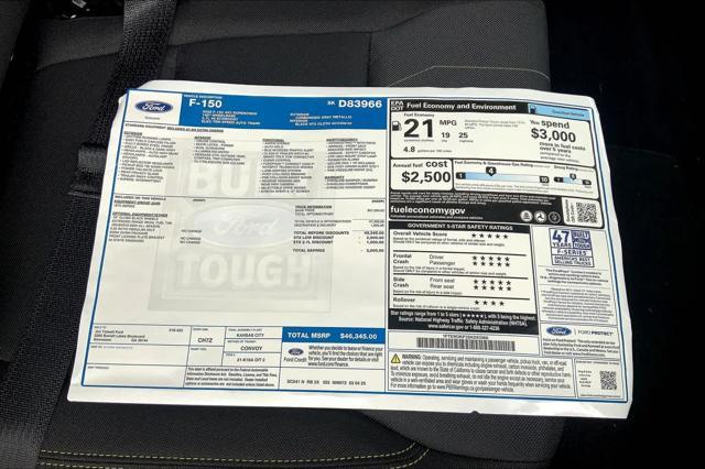 new 2025 Ford F-150 car, priced at $43,729