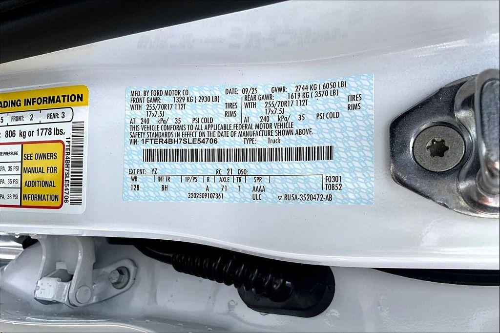 new 2025 Ford Ranger car, priced at $32,590