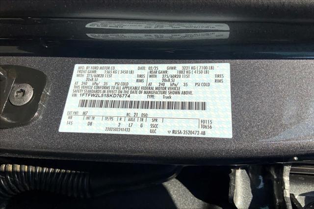 new 2025 Ford F-150 car, priced at $51,638