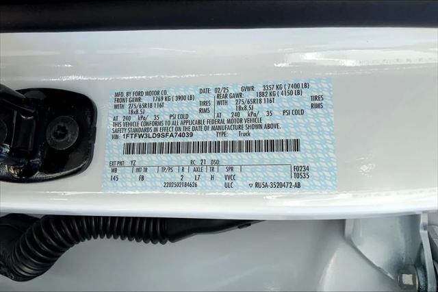 new 2025 Ford F-150 car, priced at $58,781