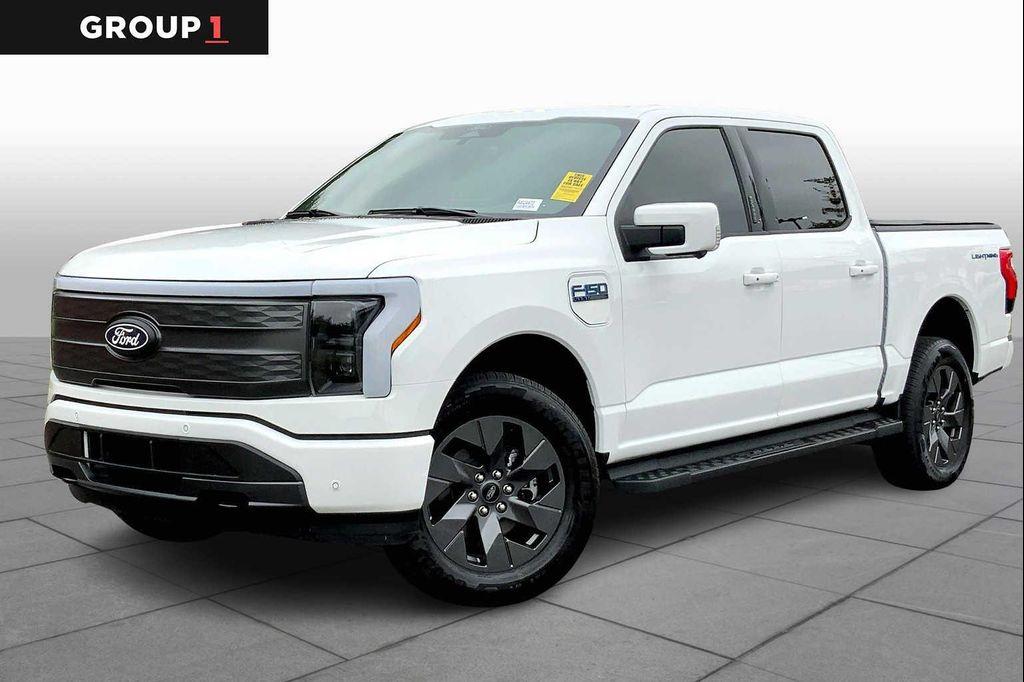 used 2024 Ford F-150 Lightning car, priced at $56,999