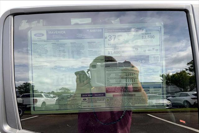 new 2025 Ford Maverick car, priced at $34,505