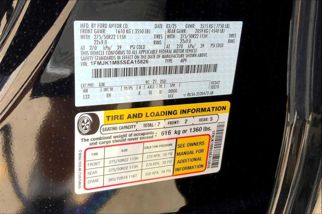new 2025 Ford Expedition Max car, priced at $82,235