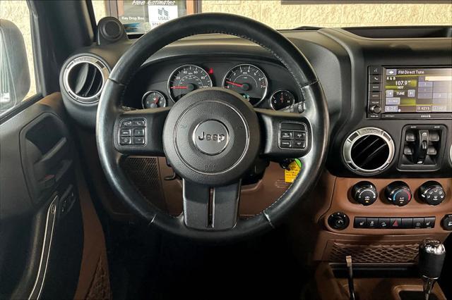 used 2013 Jeep Wrangler Unlimited car, priced at $15,900