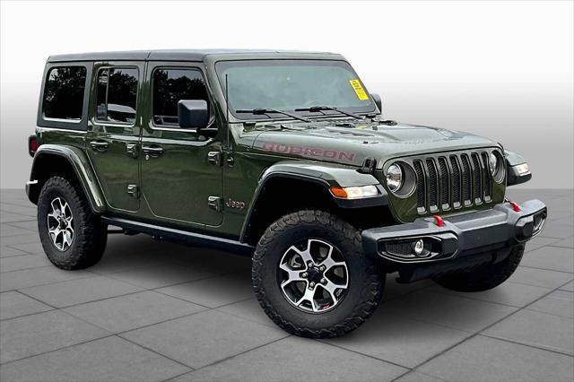 used 2021 Jeep Wrangler Unlimited car, priced at $40,600