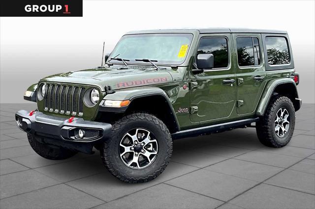 used 2021 Jeep Wrangler Unlimited car, priced at $40,600