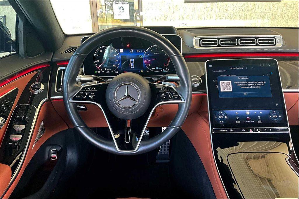 used 2022 Mercedes-Benz S-Class car, priced at $67,000
