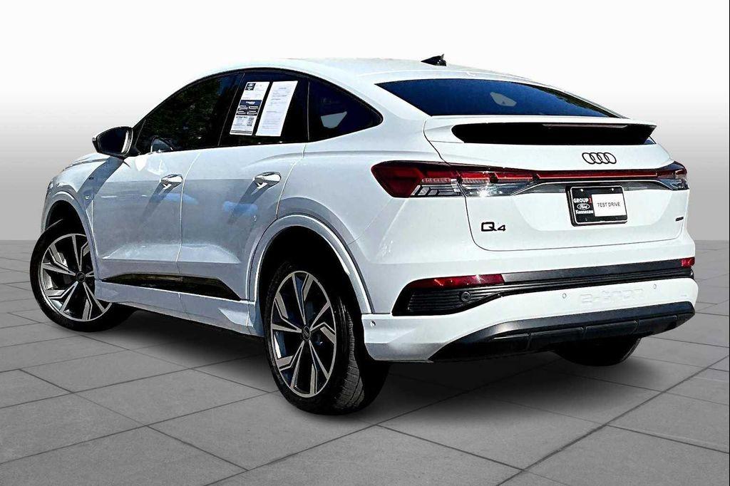 used 2023 Audi Q4 e-tron Sportback car, priced at $30,680