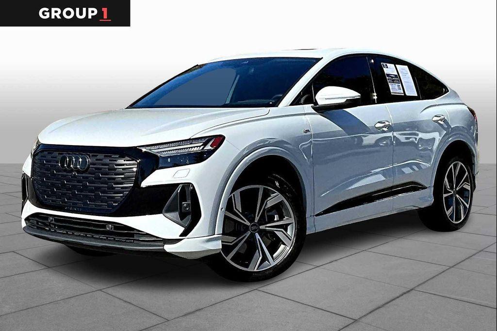 used 2023 Audi Q4 e-tron Sportback car, priced at $30,680