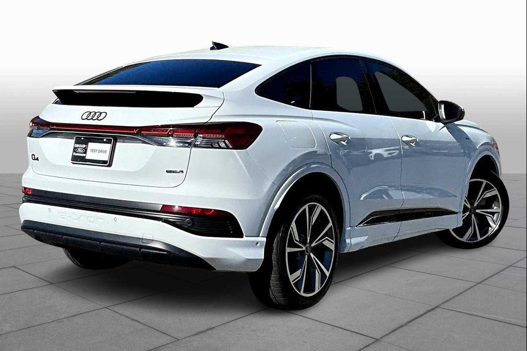 used 2023 Audi Q4 e-tron Sportback car, priced at $30,680