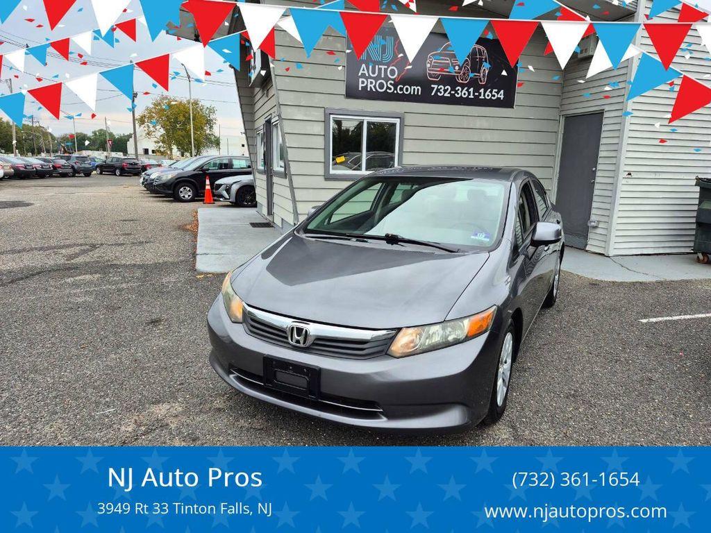 used 2012 Honda Civic car, priced at $5,395