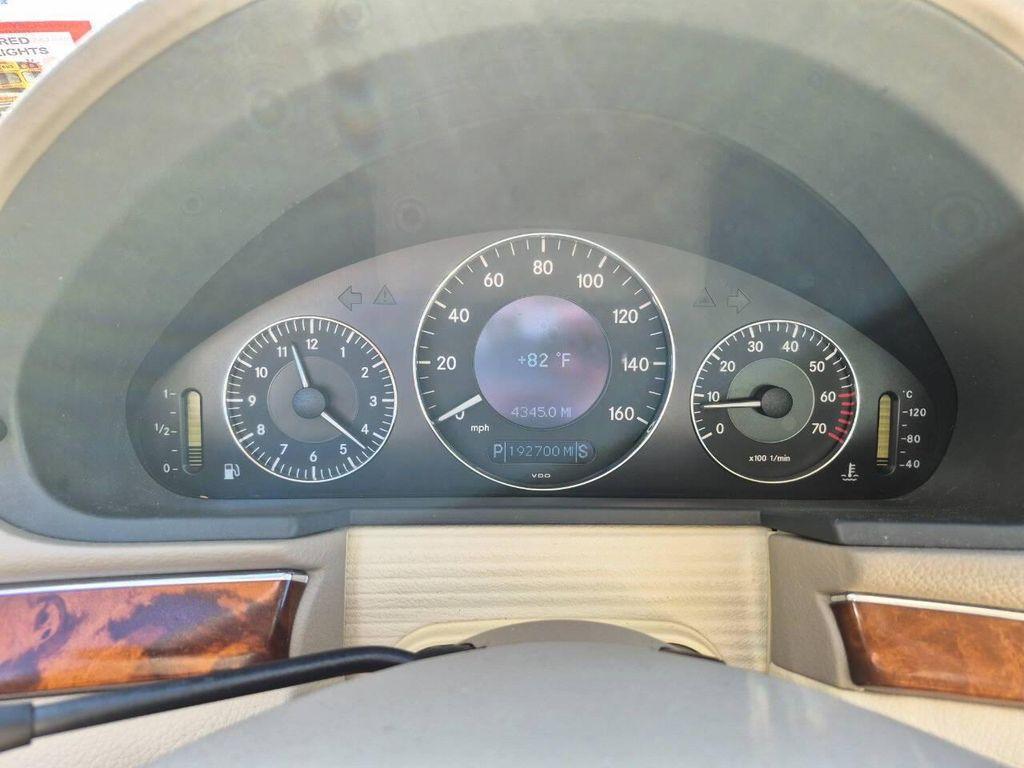 used 2003 Mercedes-Benz E-Class car, priced at $3,495