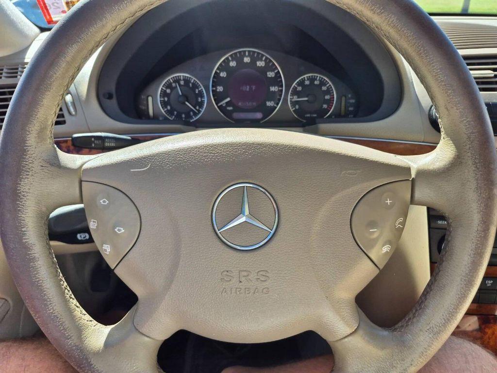 used 2003 Mercedes-Benz E-Class car, priced at $3,495