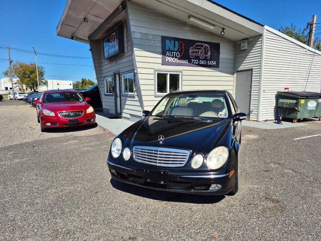 used 2003 Mercedes-Benz E-Class car, priced at $3,495