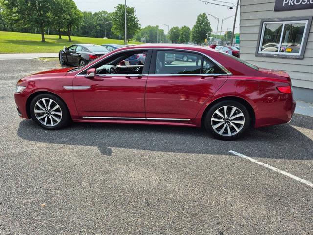 used 2018 Lincoln Continental car, priced at $15,550