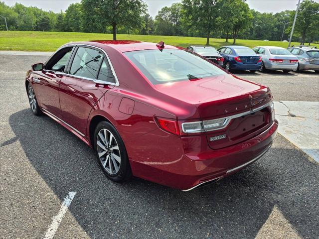 used 2018 Lincoln Continental car, priced at $15,550