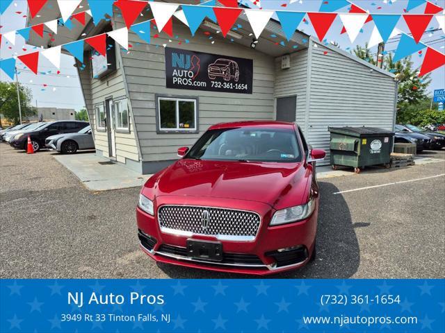 used 2018 Lincoln Continental car, priced at $15,550