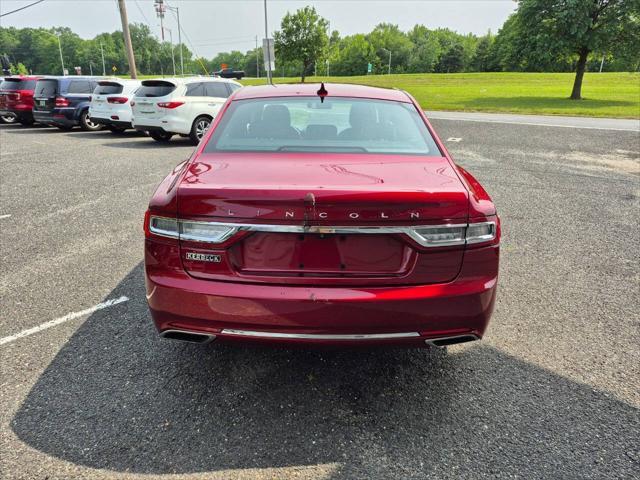 used 2018 Lincoln Continental car, priced at $15,550