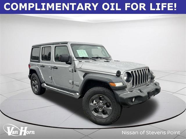 used 2020 Jeep Wrangler Unlimited car, priced at $22,288