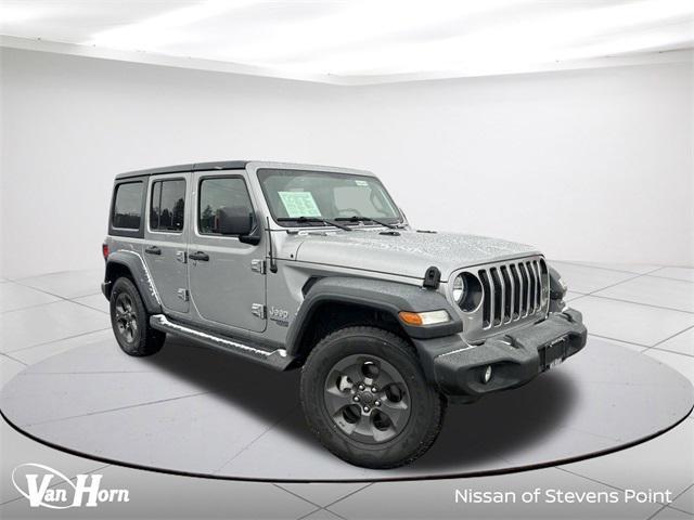 used 2020 Jeep Wrangler Unlimited car, priced at $22,288