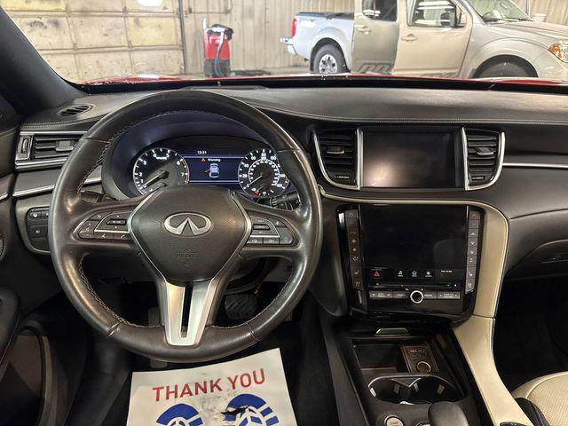 used 2022 INFINITI QX55 car, priced at $27,596