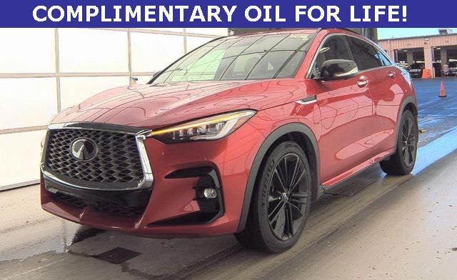 used 2022 INFINITI QX55 car, priced at $28,569