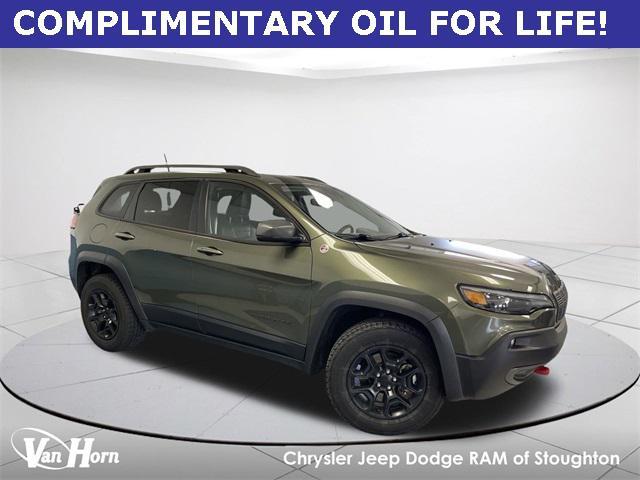 used 2021 Jeep Cherokee car, priced at $17,993