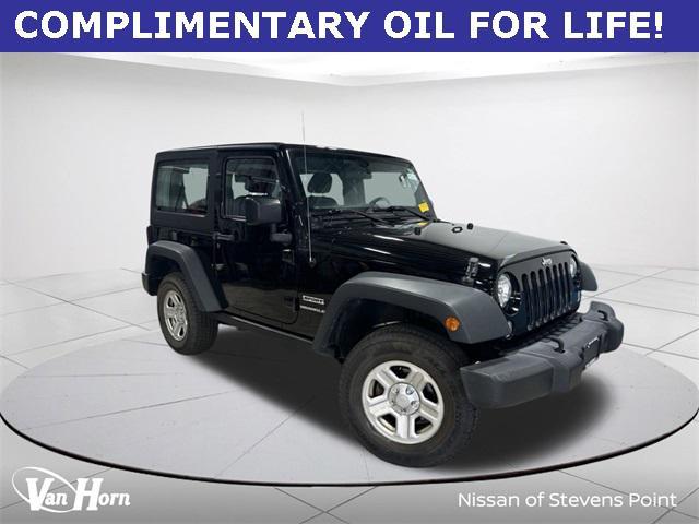 used 2017 Jeep Wrangler car, priced at $17,826