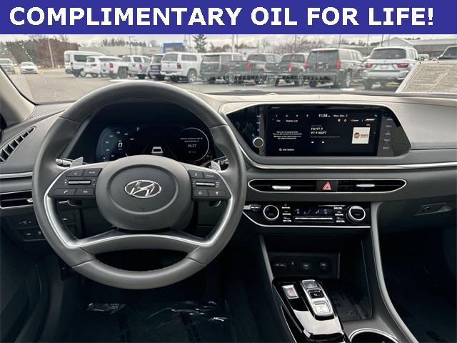 used 2023 Hyundai Sonata Hybrid car, priced at $26,997