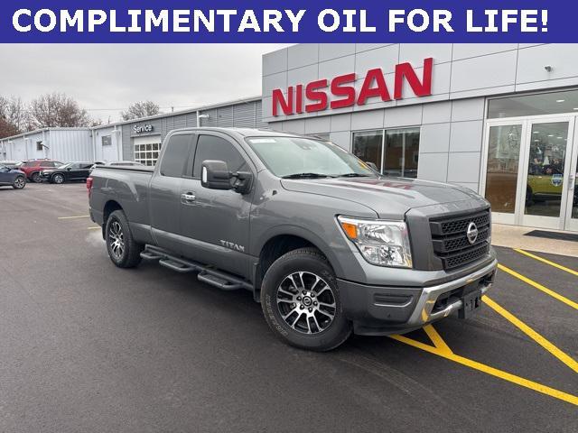 used 2021 Nissan Titan car, priced at $31,445