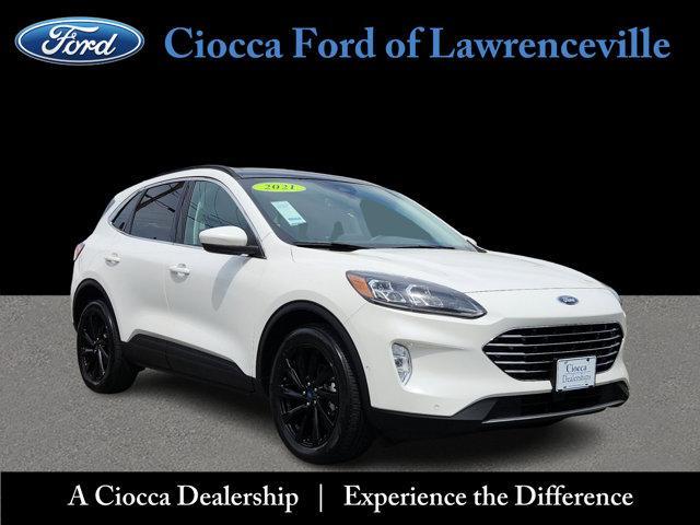 used 2021 Ford Escape car, priced at $27,995