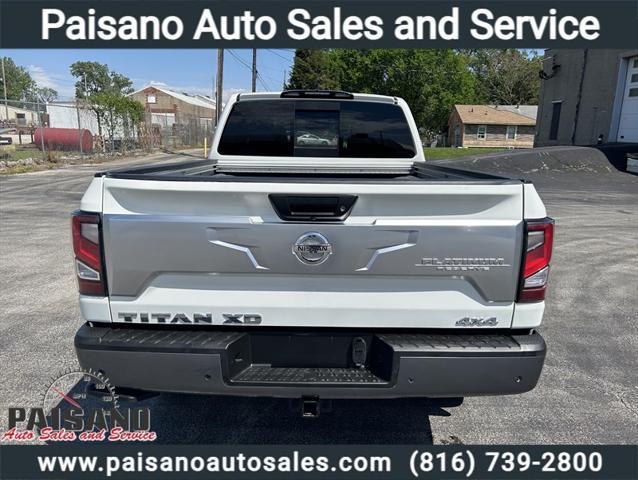 used 2022 Nissan Titan XD car, priced at $42,500