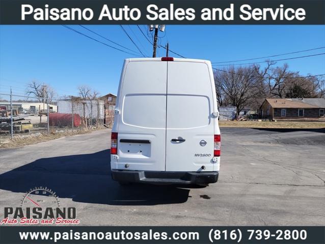 used 2017 Nissan NV Cargo NV2500 HD car, priced at $19,500