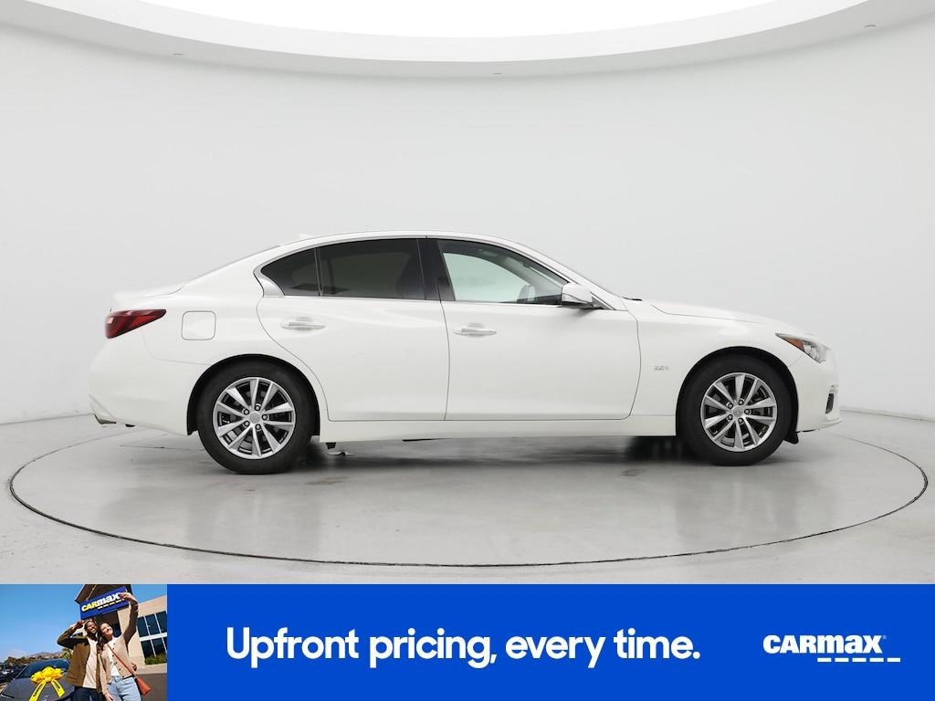 used 2018 INFINITI Q50 car, priced at $19,998