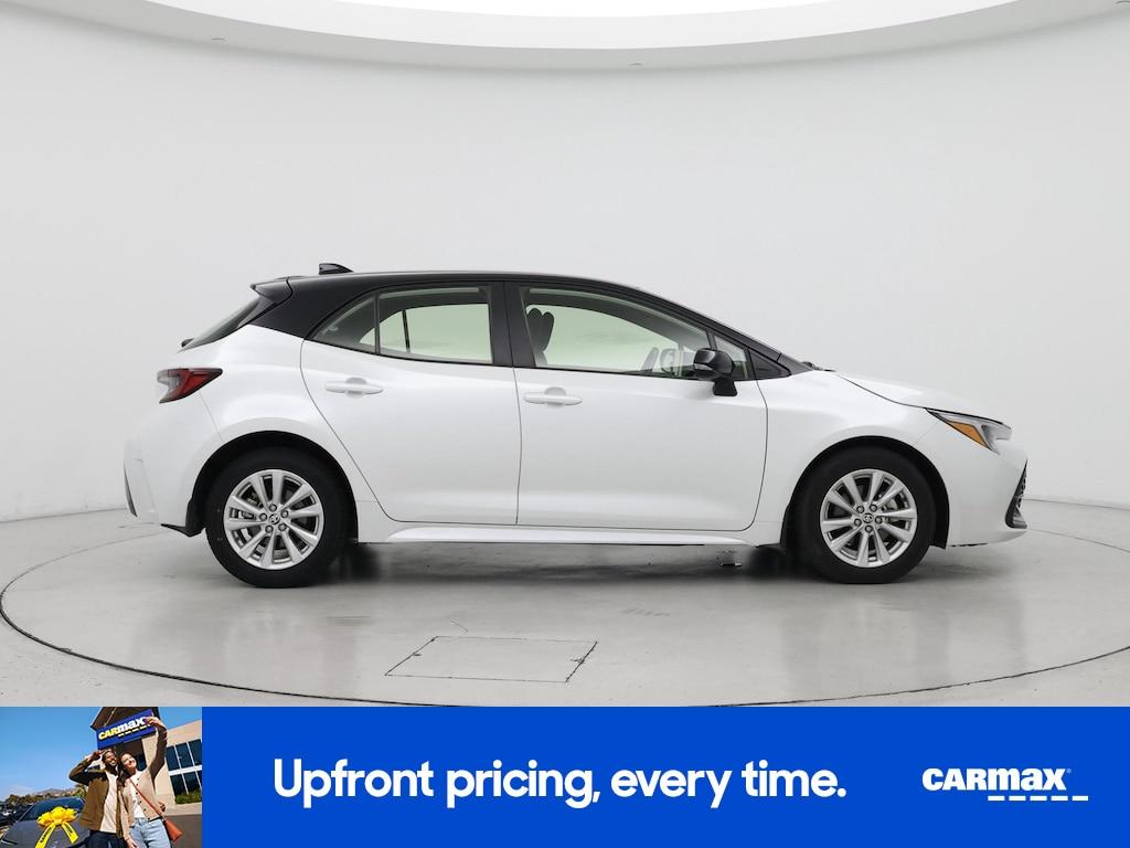 used 2023 Toyota Corolla Hatchback car, priced at $24,998