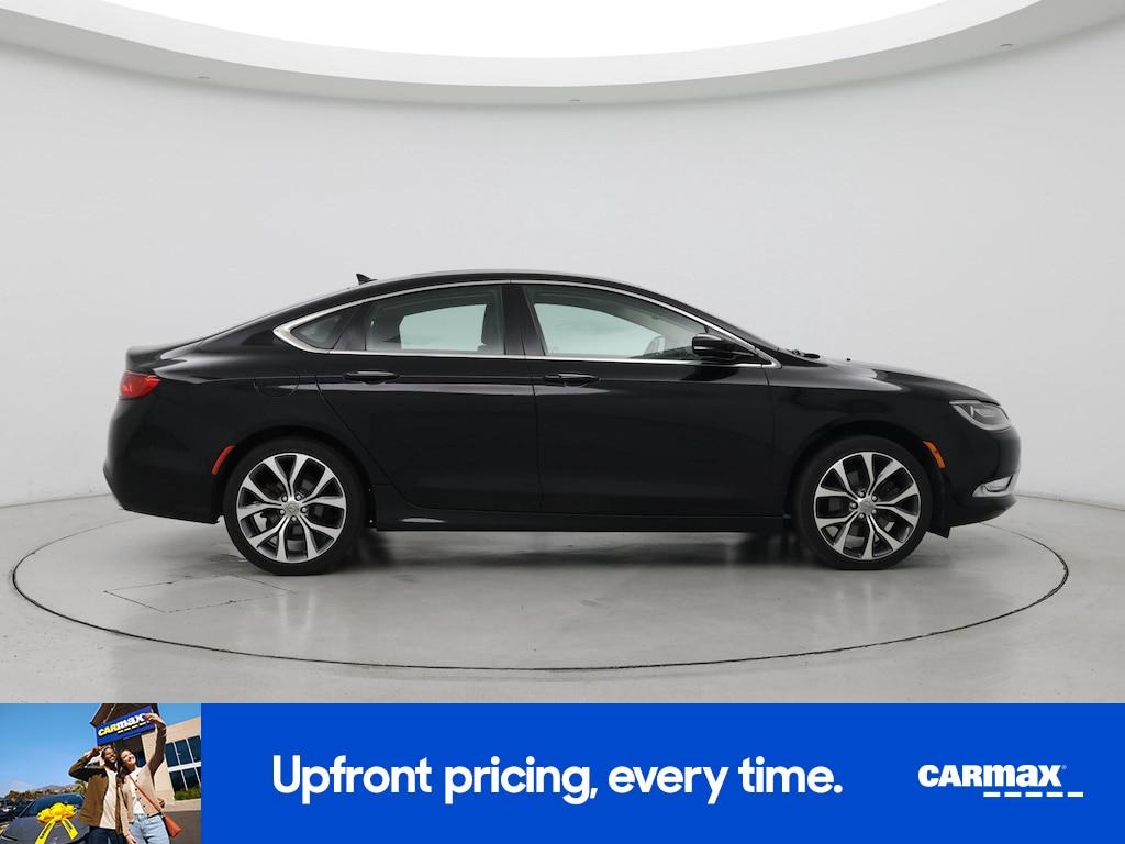 used 2015 Chrysler 200 car, priced at $15,998