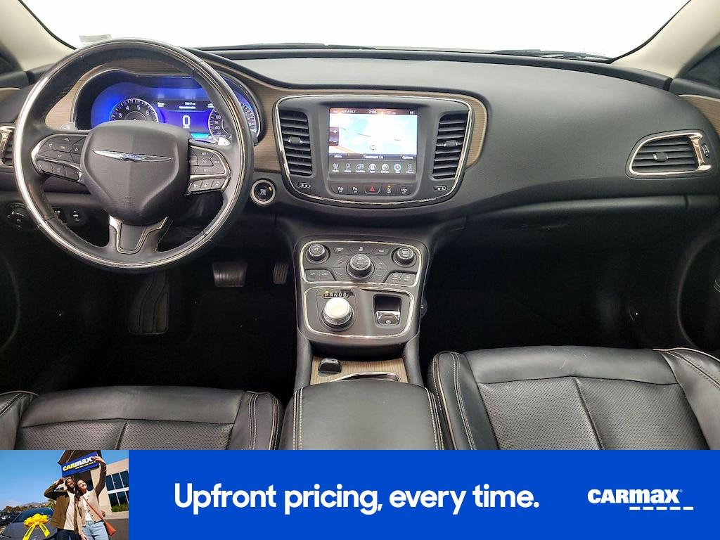 used 2015 Chrysler 200 car, priced at $15,998