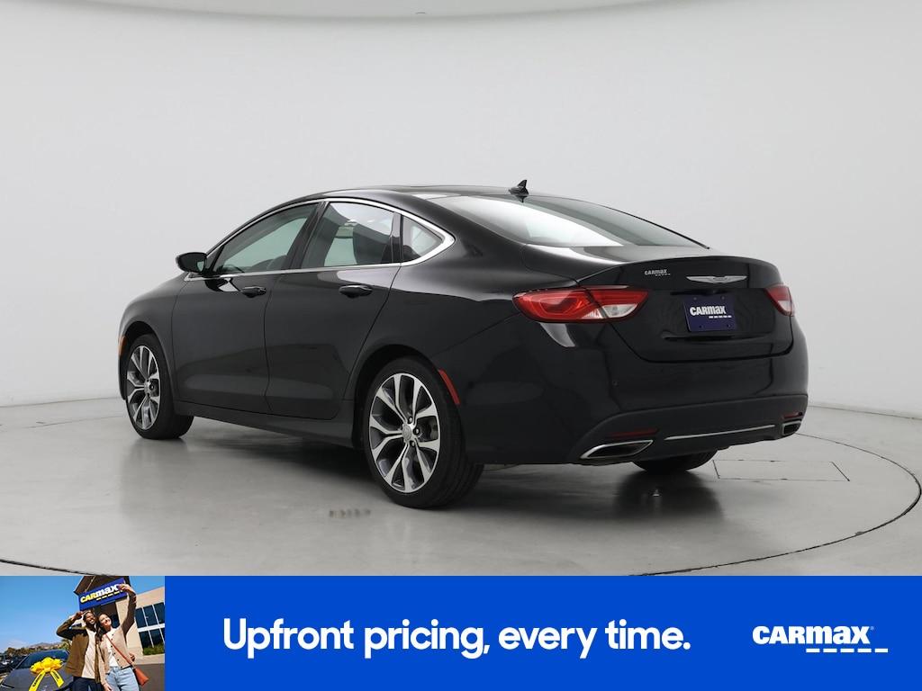 used 2015 Chrysler 200 car, priced at $15,998