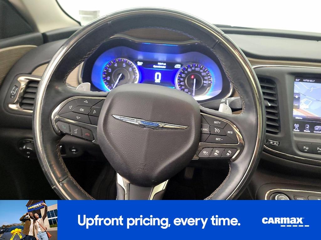 used 2015 Chrysler 200 car, priced at $15,998
