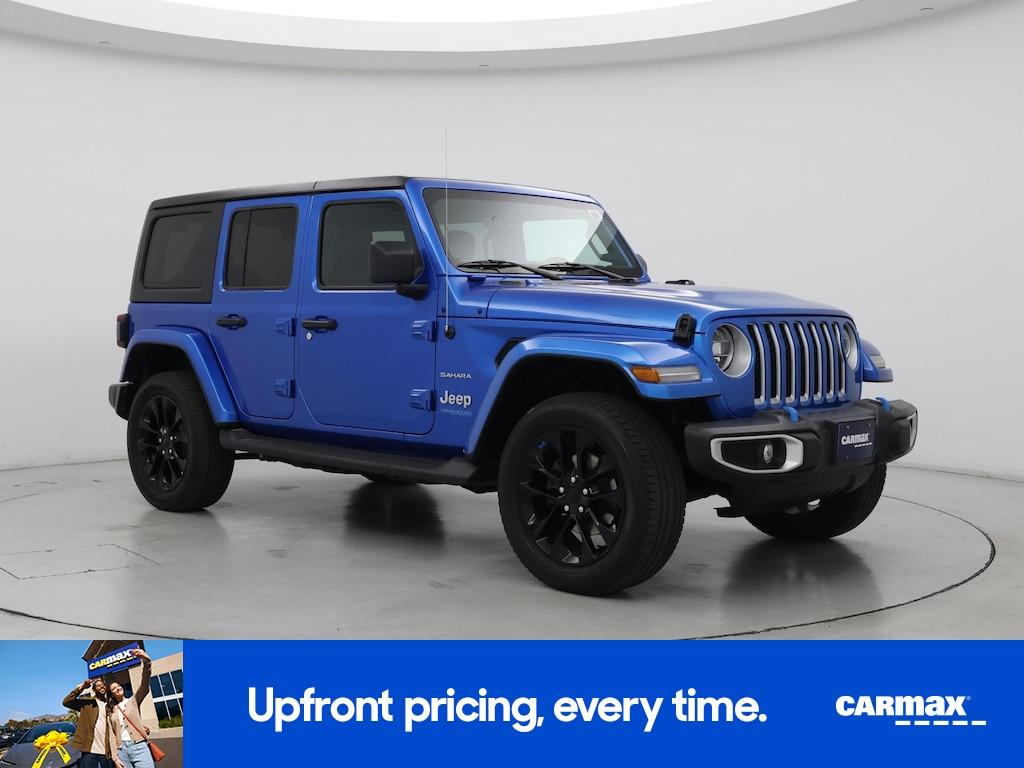 used 2022 Jeep Wrangler Unlimited 4xe car, priced at $33,998