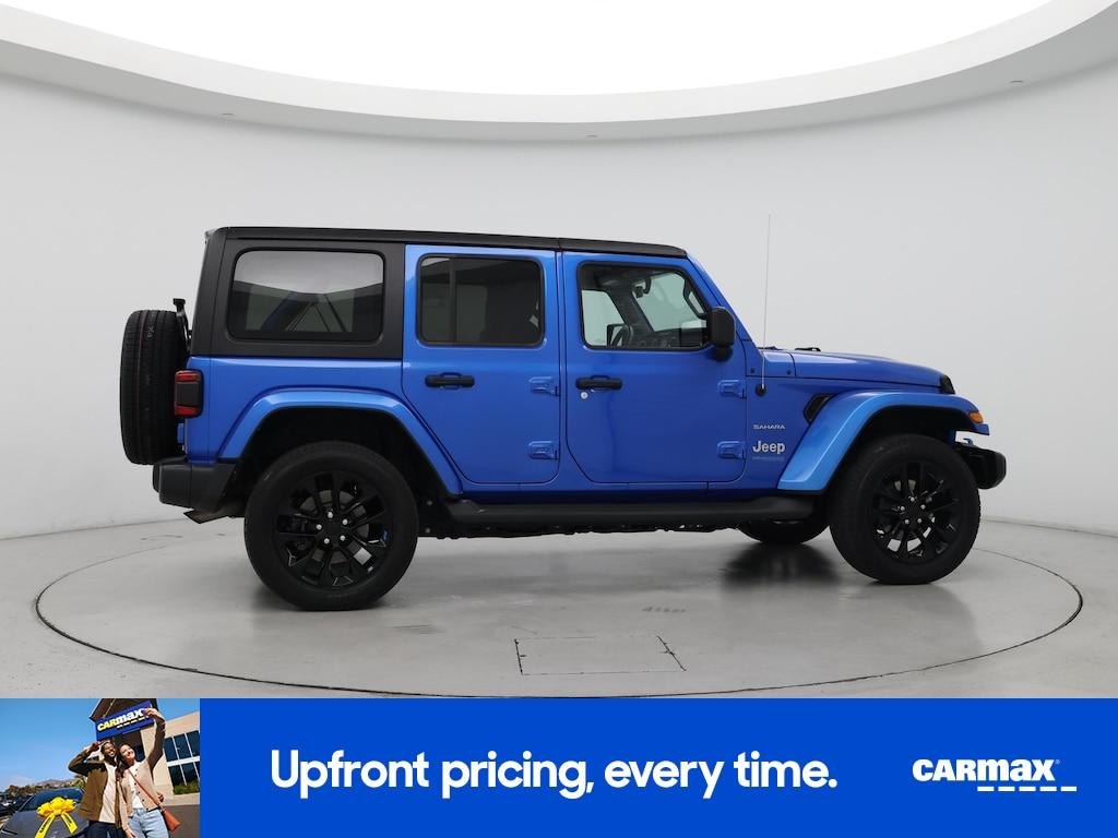 used 2022 Jeep Wrangler Unlimited 4xe car, priced at $33,998
